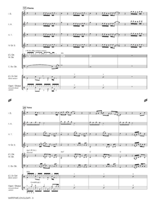 Watermelon Sugar - Partition - Flûte à bec